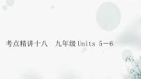 中考英语复习考点精讲十八九年级Units5－6教学课件