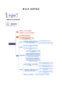 【暑假提升】人教版英语七年级（七升八）暑假 第08讲：动词不定式 讲学案