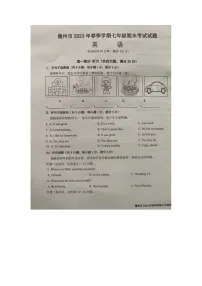 海南省儋州市2022-2023学年七年级下学期期末英语试题