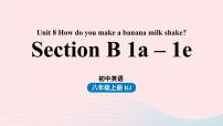 初中英语人教新目标 (Go for it) 版八年级上册Section B精品ppt课件