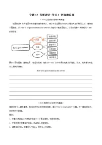 2023年中考英语真题分类汇编——专题35 书面表达 考点3 咨询建议类(全国通用)