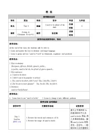 初中英语人教新目标 (Go for it) 版九年级全册Section A精品教学设计