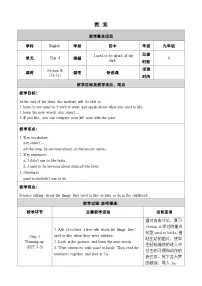 初中英语人教新目标 (Go for it) 版九年级全册Section B精品教学设计