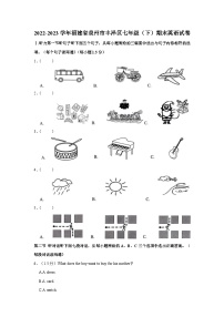 2022-2023学年福建省泉州市丰泽区七年级（下）期末英语试卷（含解析）