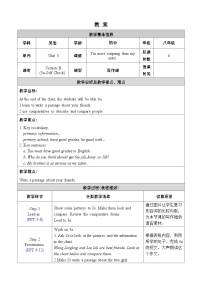 初中英语人教新目标 (Go for it) 版八年级上册Section B获奖教学设计