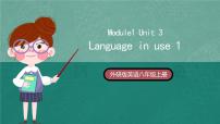 初中英语外研版 (新标准)八年级上册Unit 3  Language in use .优秀ppt课件