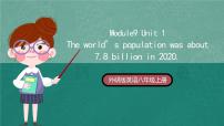 英语八年级上册Module 9 PopulationUnit 1 The population of China is about 1.37 billion.精品ppt课件