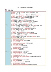 初中英语人教新目标 (Go for it) 版九年级全册Section A精品一课一练