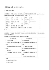 中考英语二轮复习专项突破练习专题13 书面表达应用文（含答案）