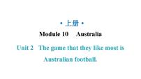 初中英语外研版 (新标准)九年级上册Unit 2 The game that they like most is Australian football.教学课件ppt