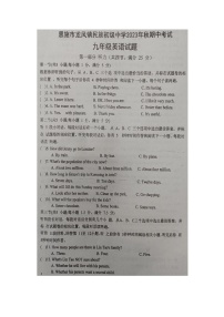 湖北省恩施市龙凤镇民族初级中学2023-2024学年上学期九年级英语期中试题