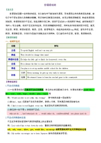 专题10 非谓语动词-初中英语重点语法知识完整梳理（全国通用）