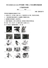 贵州省铜仁市印江土家族苗族自治县2023-2024学年八年级上学期期中英语试题