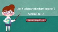 初中英语人教新目标 (Go for it) 版九年级全册Unit 5 What are the shirts made of?Section B优秀ppt课件