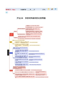 【寒假提升】（人教版）初中英语 2024年八年级  寒假培优训练 03  形容词和副词的比较等级练习.zip