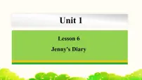 英语七年级下册Unit 1 A Trip to the Silk RoadLesson 6 Jenny's Diary评课课件ppt