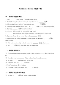 初中英语仁爱科普版九年级上册Topic 2  All these problems are very serious.精品课时作业