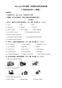 河北省邯郸市永年区2023-2024学年八年级上学期期末考试英语试题