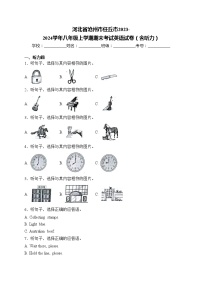 河北省沧州市任丘市2023-2024学年八年级上学期期末考试英语试卷(含答案)