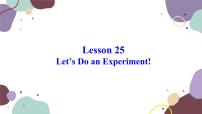 冀教版九年级上册Lesson 25 Let’s Do an Experiment!课文课件ppt