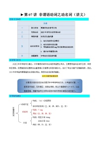 第06讲 非谓语动词之动名词（讲义）-备战2024中考英语一轮复习精品课件+讲义+练习（全国通用）