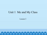 初中英语冀教版八年级上册Lesson 3 Getting to Know You!教学演示ppt课件