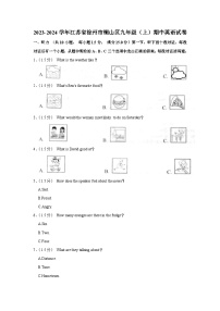 江苏省徐州市铜山区2023-2024学年九年级上学期期中英语试卷