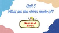 初中英语人教新目标 (Go for it) 版九年级全册Unit 5 What are the shirts made of?Section A授课课件ppt