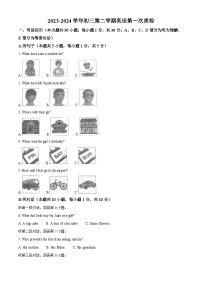 广东省梅州市兴宁市沐彬中学2023-2024学年九年级下学期开学考试英语试题（原卷版+解析版）