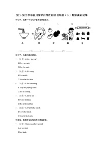 2021-2022学年四川省泸州市江阳区七年级（下）期末英语试卷