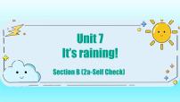 人教新目标 (Go for it) 版七年级下册Unit 7 It’s raining!Section B课堂教学课件ppt