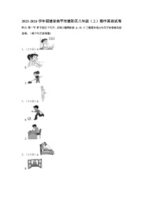 2023-2024学年福建省南平市建阳区八年级（上）期中英语试卷