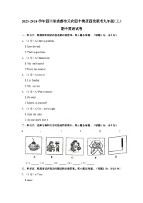 2023-2024学年四川省成都市天府四中集团四校联考九年级（上）期中英语试卷