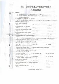 河南省驻马店市平舆县2023-2024学年八年级上学期1月期末英语试题