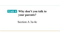 人教新目标 (Go for it) 版八年级下册Unit 4 Why don’t you talk to your parents?Section A教学演示ppt课件