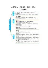 中考英语二轮复习之小题必刷+大题突破大题突破02   阅读理解（记叙文、说明文）（含解析）