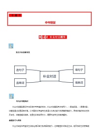 2024年中考英语复习分项专题第18讲补全对话（原卷版+解析版）