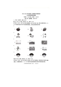 山东省菏泽市单县2023-2024学年下学期九年级英语期中试卷