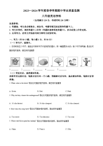 广西壮族自治区南宁市第三中学2023-2024学年八年级下学期期中英语试题（原卷版+解析版）