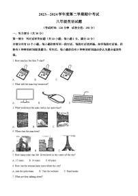 江苏省连云港市新海初级中学2023-2024学年八年级下学期期中英语试题（原卷版+解析版）