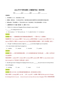 2024年中考第三次模拟考试题：英语（徐州卷）（解析版）