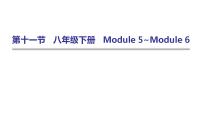 外研版中考英语复习第十一节八年级下册Module 5~Module 6课件