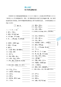 2024年中考英语-新课标1600词-讲义