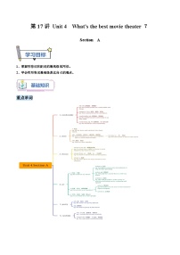 【暑假衔接】第17讲 Unit 4  What's the best movie theater  Section  A -新八年级英语暑假衔接讲义（人教版）