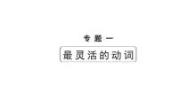 2024长沙中考英语二轮复习 专题一 第6讲 主谓一致（课件）