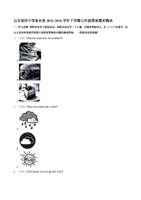 山东省济宁市鱼台县2023-2024学年七年级下学期期末测试英语试题