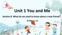 初中英语人教版（2024）七年级上册UnitUnit 1 You and MeSection B教案配套课件ppt