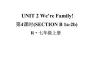 初中英语UnitUnit 2 We're Family!Section B示范课ppt课件