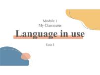 外研版 (新标准)七年级上册Unit 3 Language in use.课文配套课件ppt