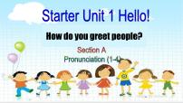 初中英语人教版（2024）七年级上册（2024）Starter UnitUnit 1 Hello!Section A教课课件ppt